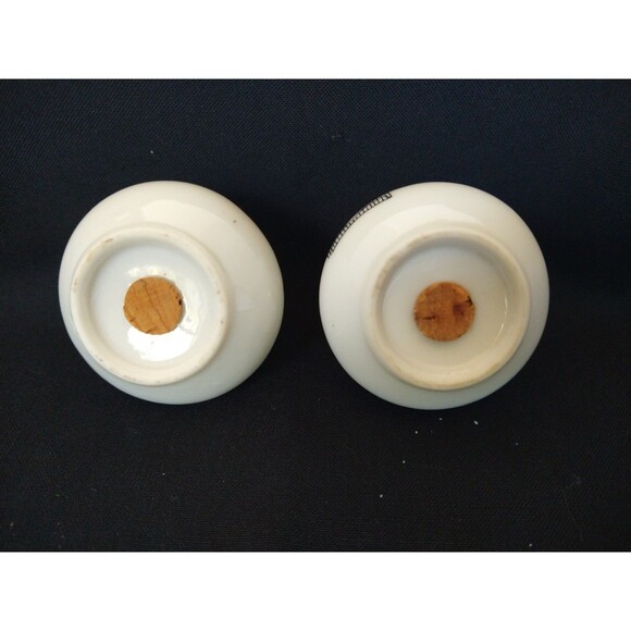 Set of Vintage Ucagco Gilded Birdcages Salt Pepper Shakers Made in Japan small - Picture 8 of 12